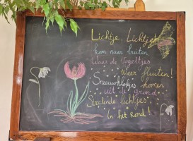 Dit lentebord tekende een ouder, terwijl haar kind in consult was bij een van onze zorgverleners.